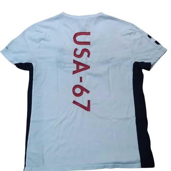 Polo by Ralph Lauren White and Black Graphic Tee - Picture 6 of 6